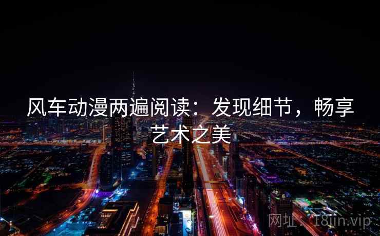 风车动漫两遍阅读：发现细节，畅享艺术之美